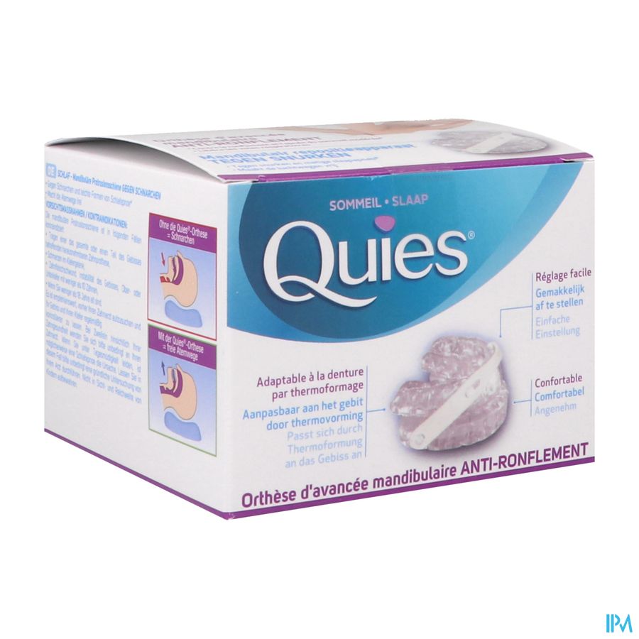 QUIES ORTHESE AVANCEE MANDIBULAIRE