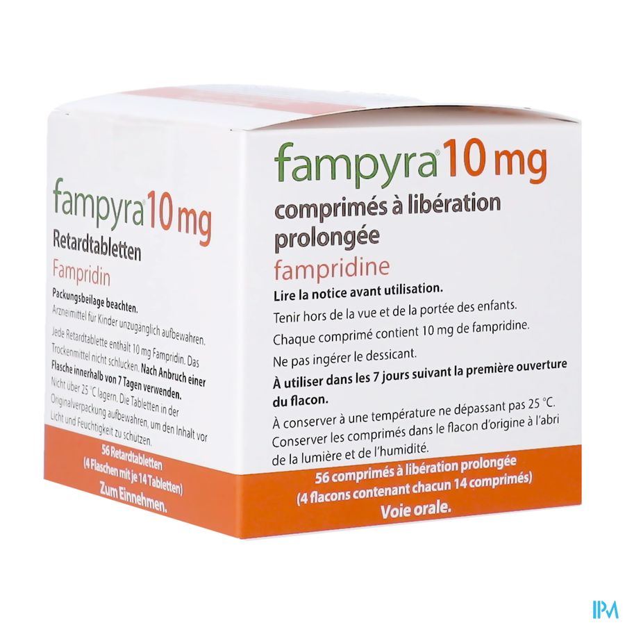 Fampyra 10mg Verlengde Afgifte Tabl56 Fl