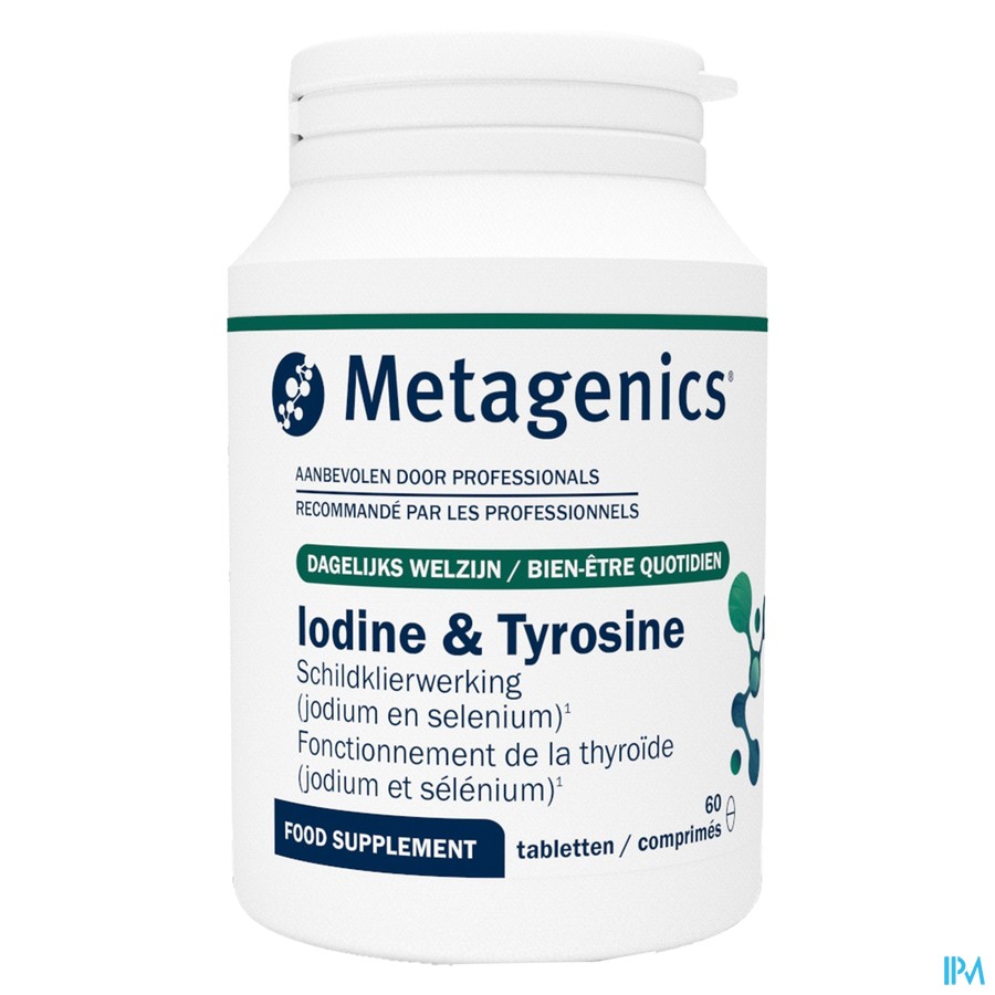 Iodine&tyrosine Tabl 60 Metagenics
