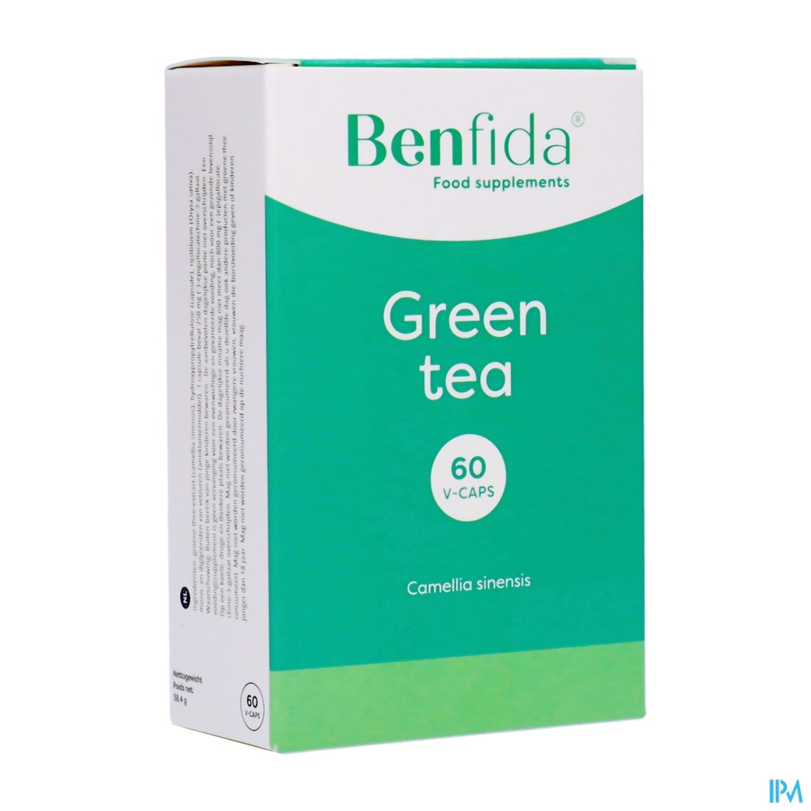 Benfida Green Tea Caps 60 Nf
