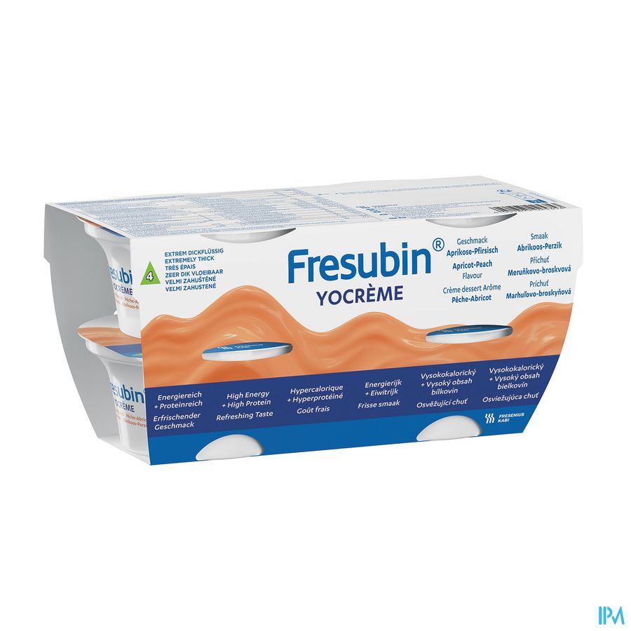 Fresubin Yocrème 125g Pêcheabricot/abrikoosperzik Fresubin Yocrème 125g Pêcheabricot/abrikoosperzik