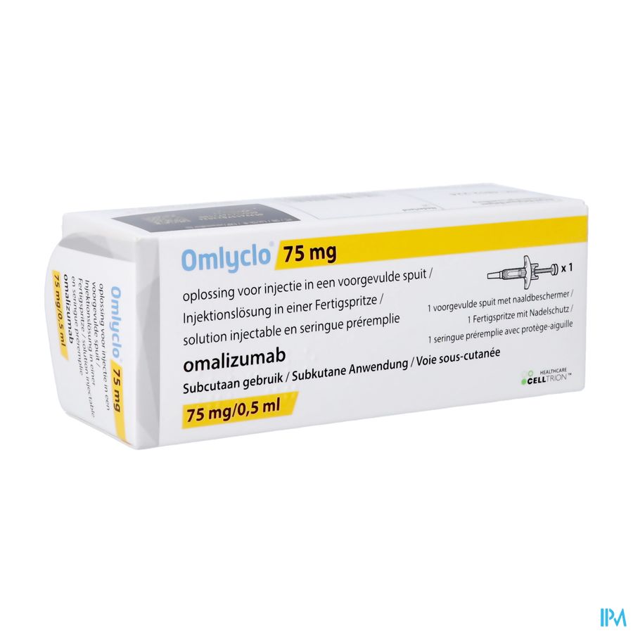 Omlyclo 75mg Opl Inj Voorgevulde Spuit 0,5ml 1