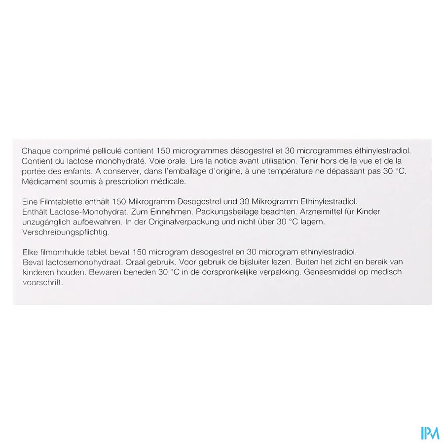 Desorelle 30 Comp 3 X 21 3