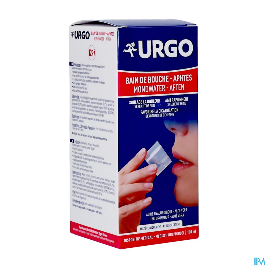 Urgo Mondspoeling Aften 100ml