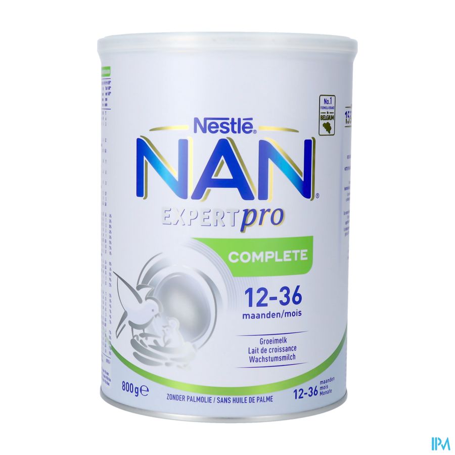 Nan Expertpro Complete Groeimelk 12-36m Pdr 800g