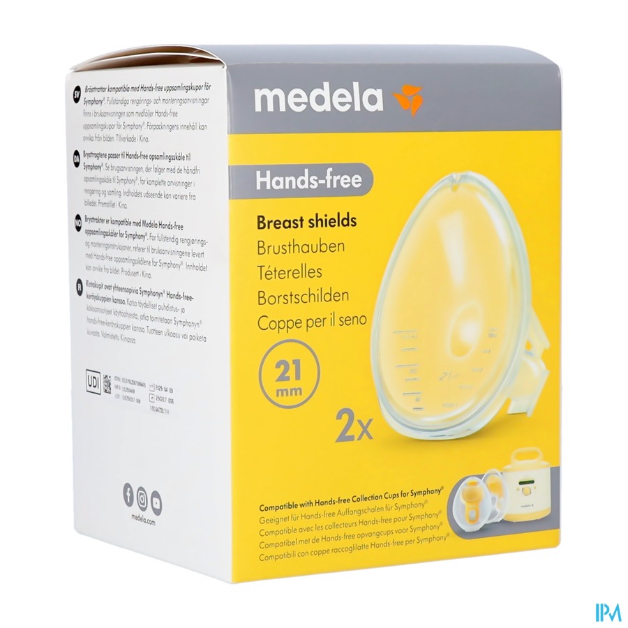 Medela Hands-free Borstschild Symphony l 27mm 2