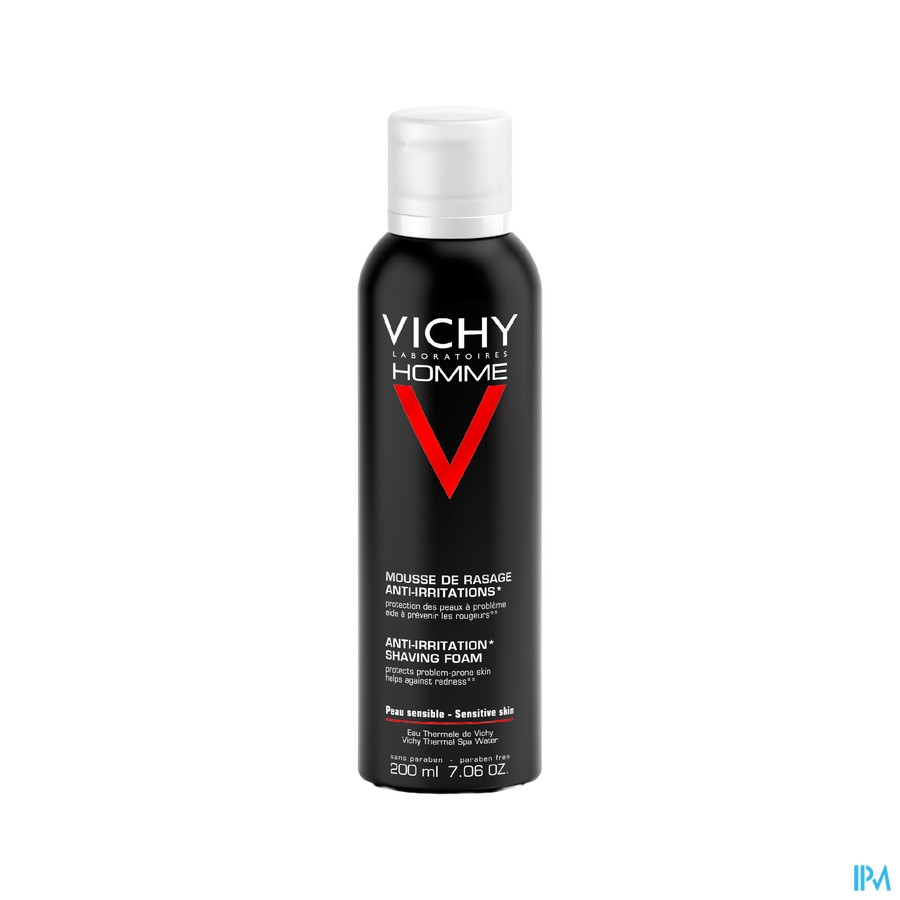 Vichy Homme Mousse A Raser Anti Irrit. 200ml Nf