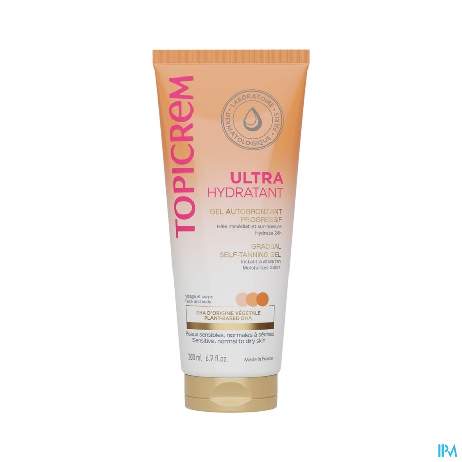 Topicrem Uh Geleidelijke Zelfbruiner Gel Tube200ml