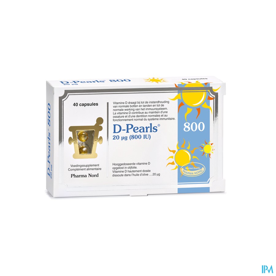 D-pearls 800 caps 40