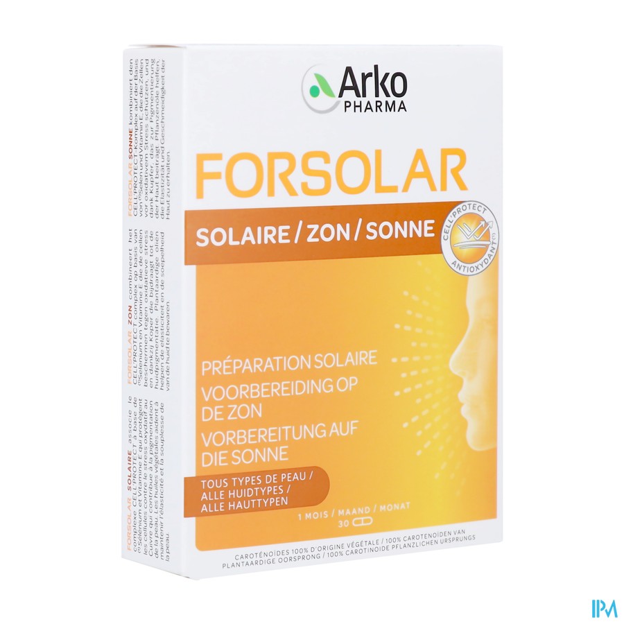 Forsolar Zon Caps 30