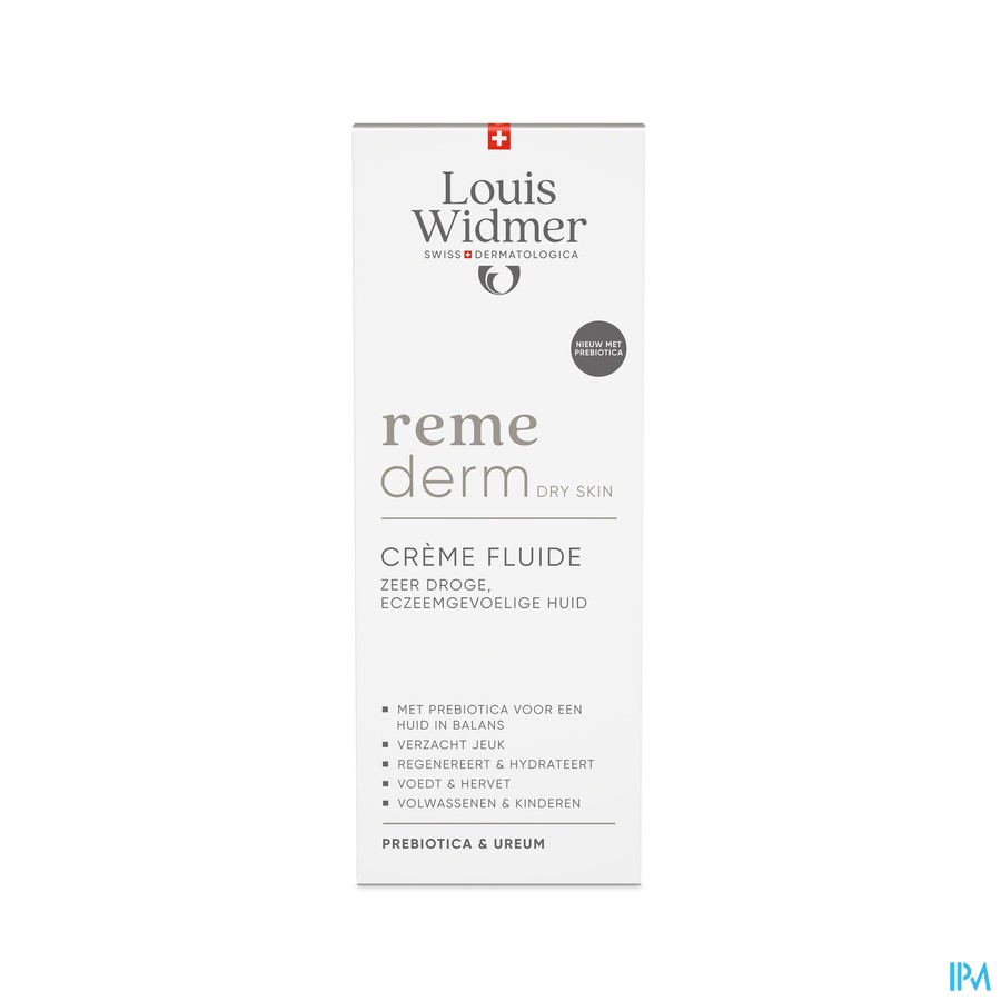 Widmer Remed Dry Skin Cr Fluide Prebiot. Parf200ml