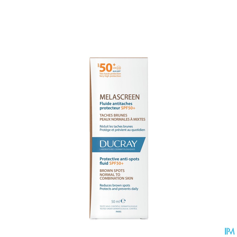 Ducray Melascreen Fluide A/pigmentvlek Spf50+ 50ml