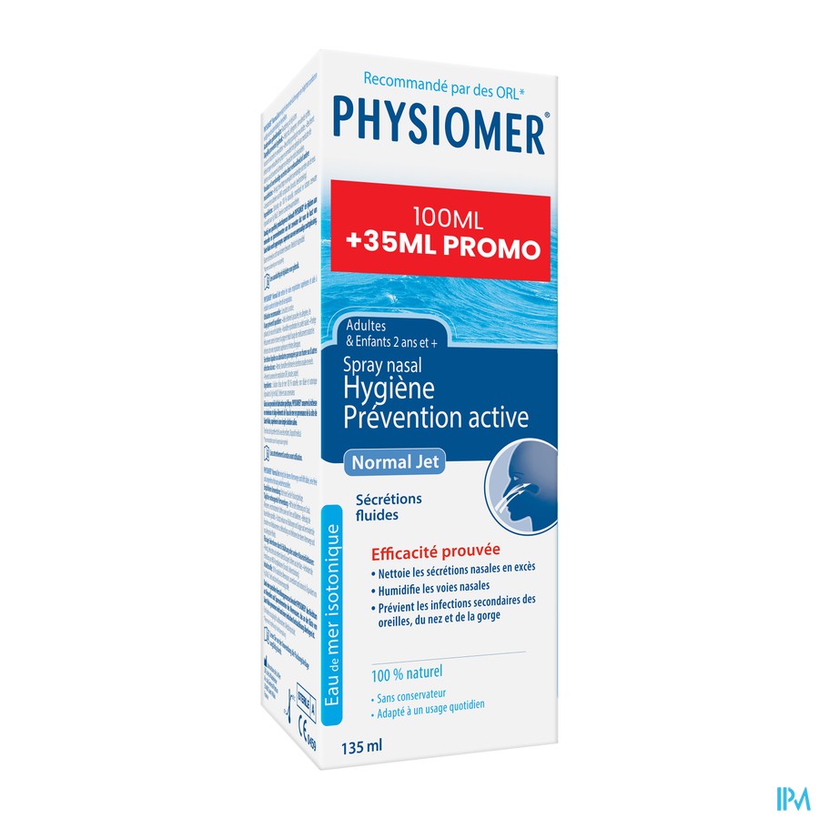 Physiomer Normal Jet 135ml Promo 35ml