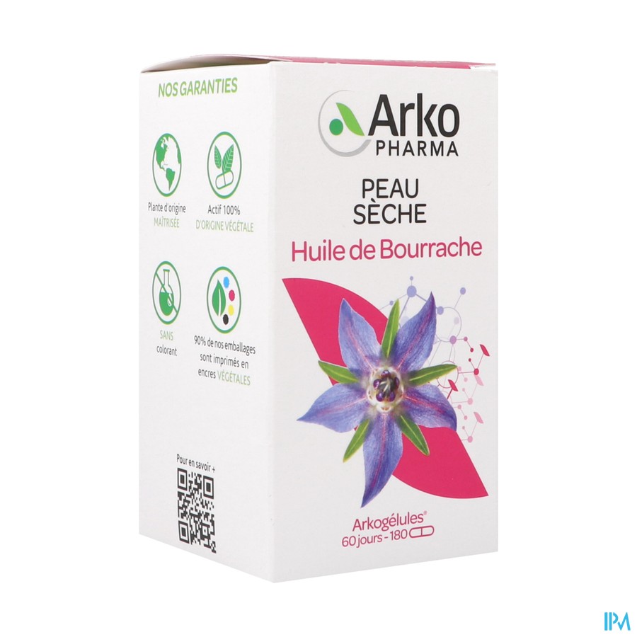 ARKOG HUILE BOURRACHE CAP 180