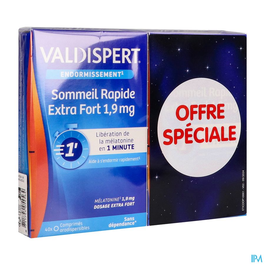 VALDISPERT MELATON 1,9MG CPR 40X2