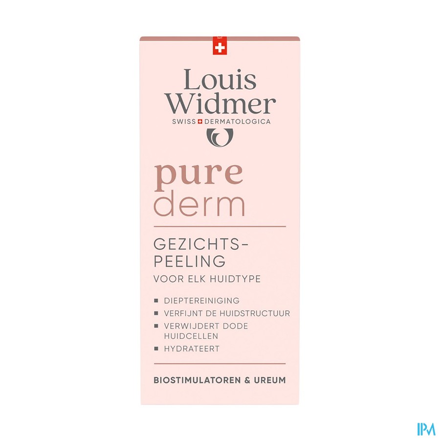Widmer Purederm Gezichtspeeling 50ml