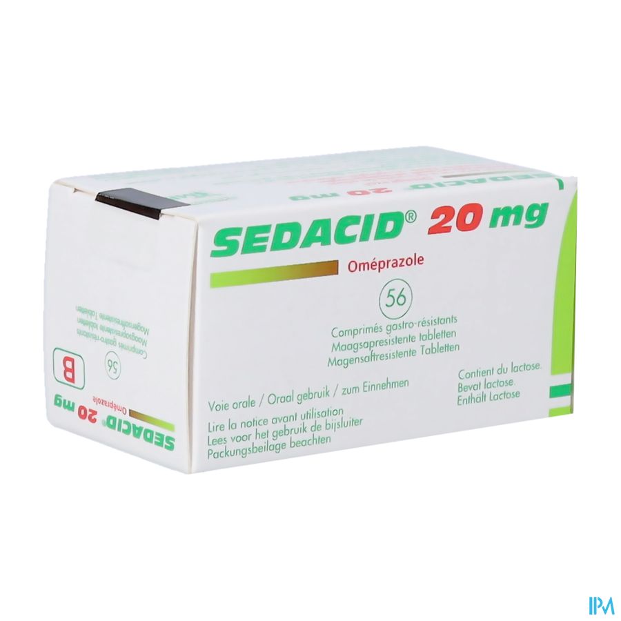 Sedacid 20mg Comp 56 X 20mg Sedacid 20mg Comp 56 X 20mg
