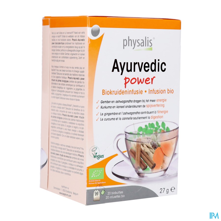 Physalis Ayurvedic Power Infusion Bio Sach 20