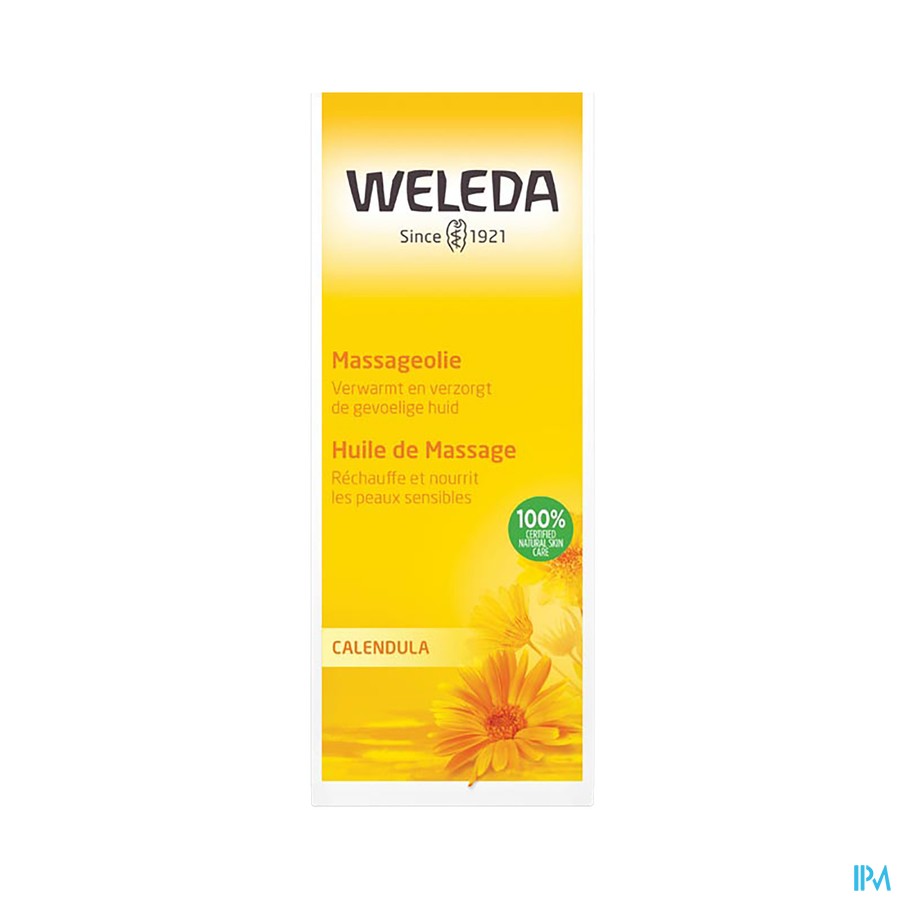 Weleda Massage Olie Calendula Fl 100ml