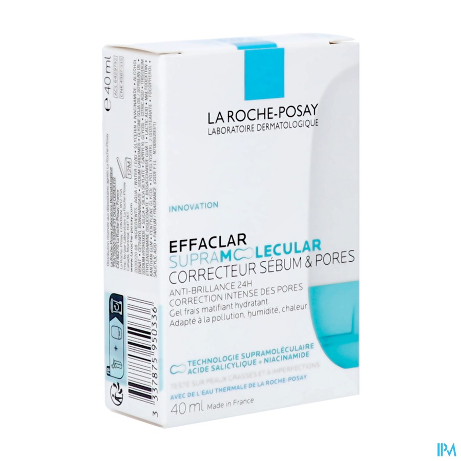 Lrp Effaclar Supramolecular Oil&pores Correct 40ml
