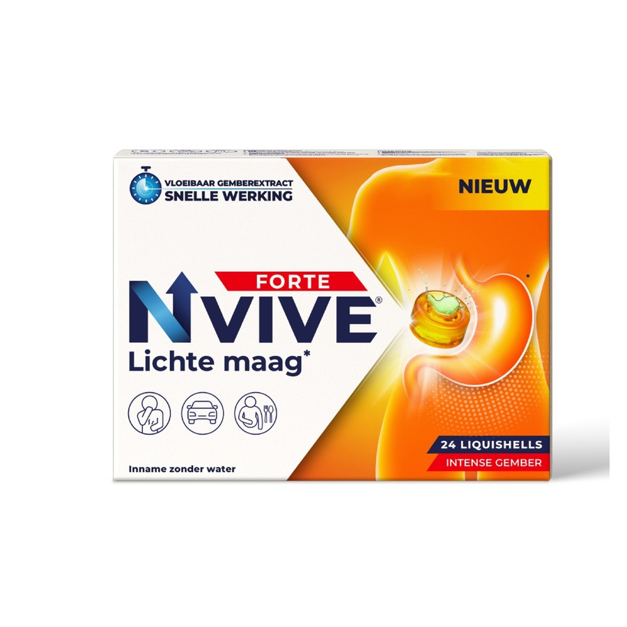 Nvive Lichte Maag Forte Liquishells 24