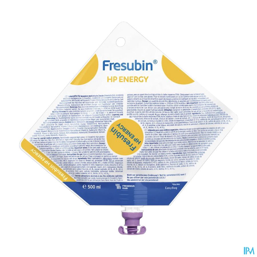 FRESUBIN HP ENERGY EASYBAG 500ML