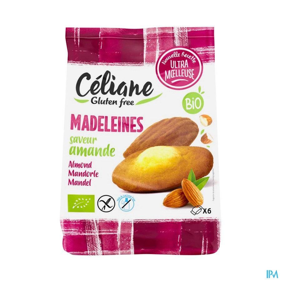 Celiane Madeleines Amande Bio 180g 4597 Revogan