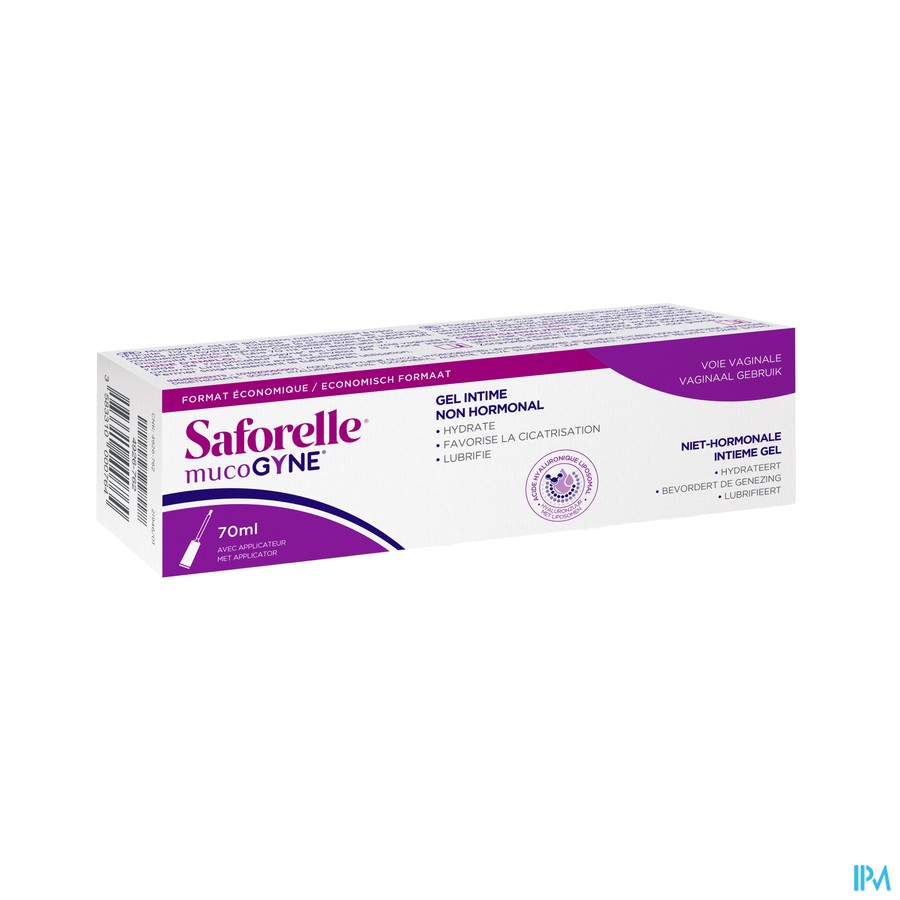 Mucogyne Saforelle Intieme Gel Tube + Appl. 70ml
