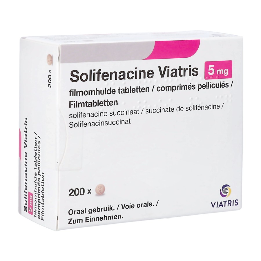 Solifenacine Viatris 5mg Filmomh Tabl 200