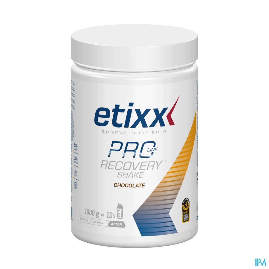Etixx Pro Line Recovery Shake Chocolate 1000g