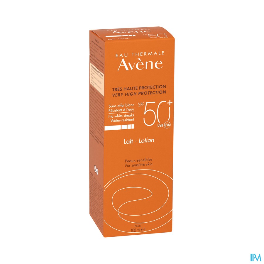 Avene Zon Spf50+ Melk Zeer Hoge Bescherm. 100ml
