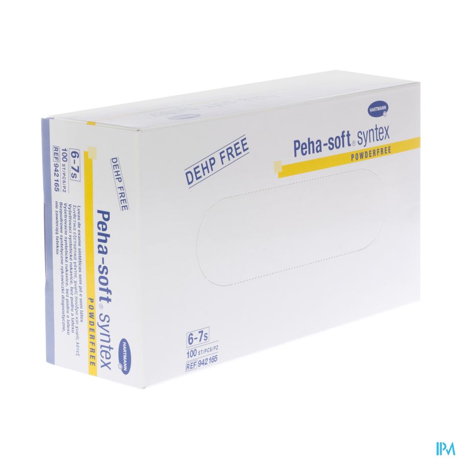 Peha-soft Syntex Poedervrij S 100 P/s
