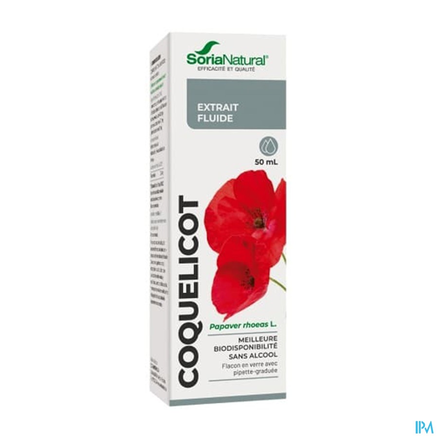 Soria Papaver Rhoeas Klaproos Extr.glyc 50ml
