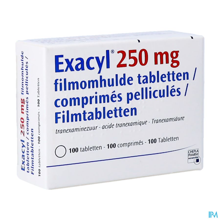 Exacyl Comp 100x250mg Exacyl Comp 100x250mg
