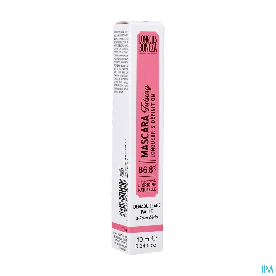 Longcils Boncza Mascara Tubing Noir 10ml