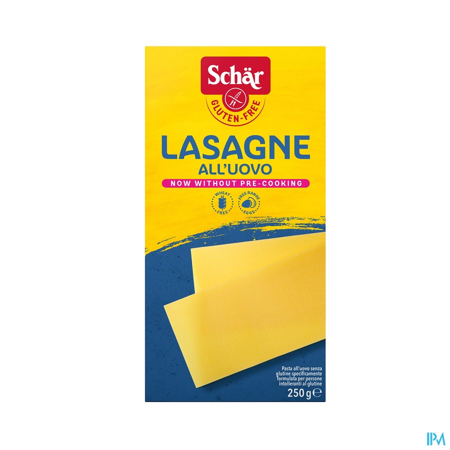 Schar Lasagne 250g 3271 Revogan Nf