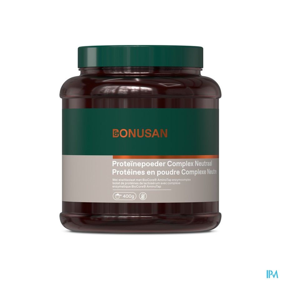 Proteines Pdr Complexe Neutre 400g Bonusan