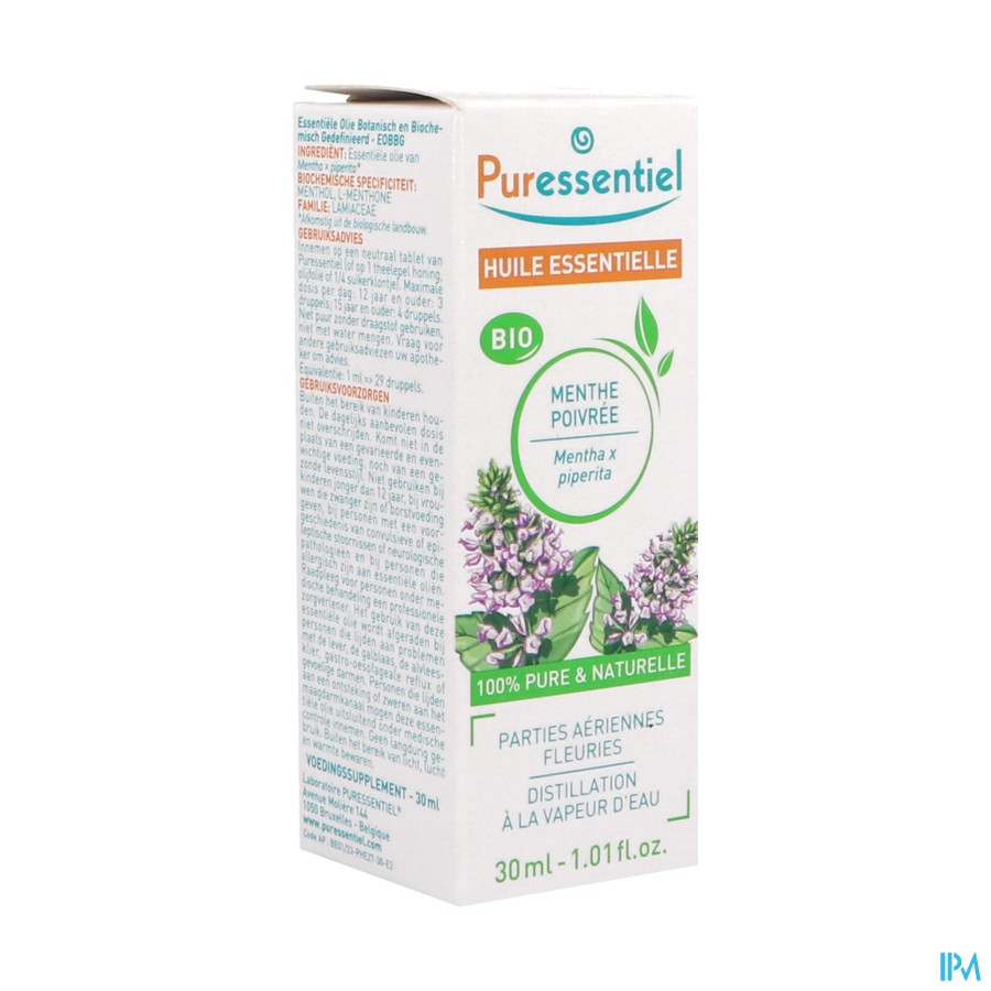 Puressentiel Eo Pepermunt Bio 30ml