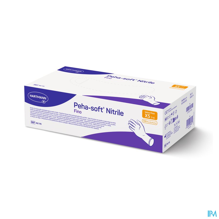 Peha-soft Nitrile Fino Xs 150 P/s