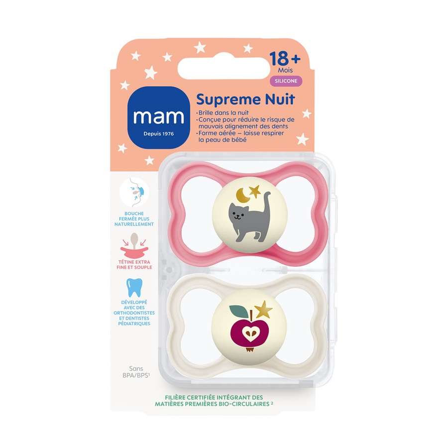 SUCET MAM SUPREME NUIT SIL 18+M X2