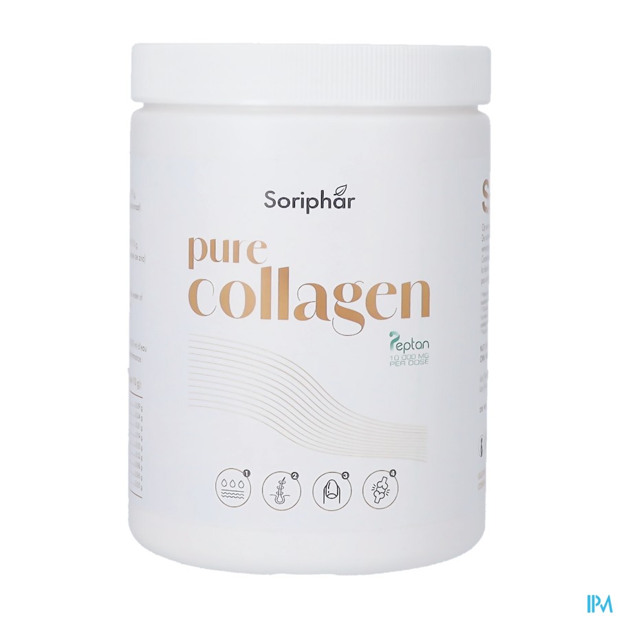 Soria Collageen + Zink + Vit C Peptan Pdr 350g