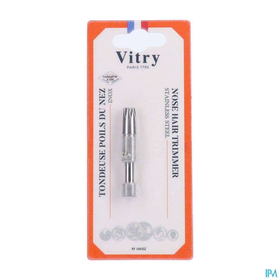 Neushaartrimmer Inox