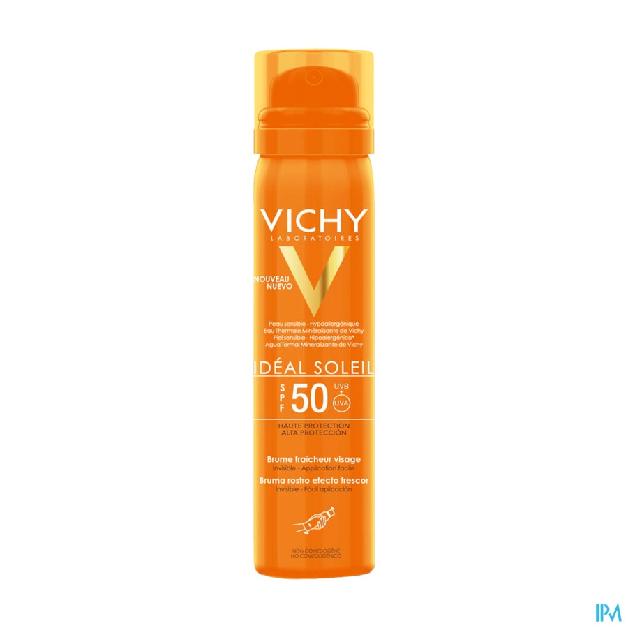 Vichy Ideal Soleil Frisse Gezichtsmist Ip50 75ml