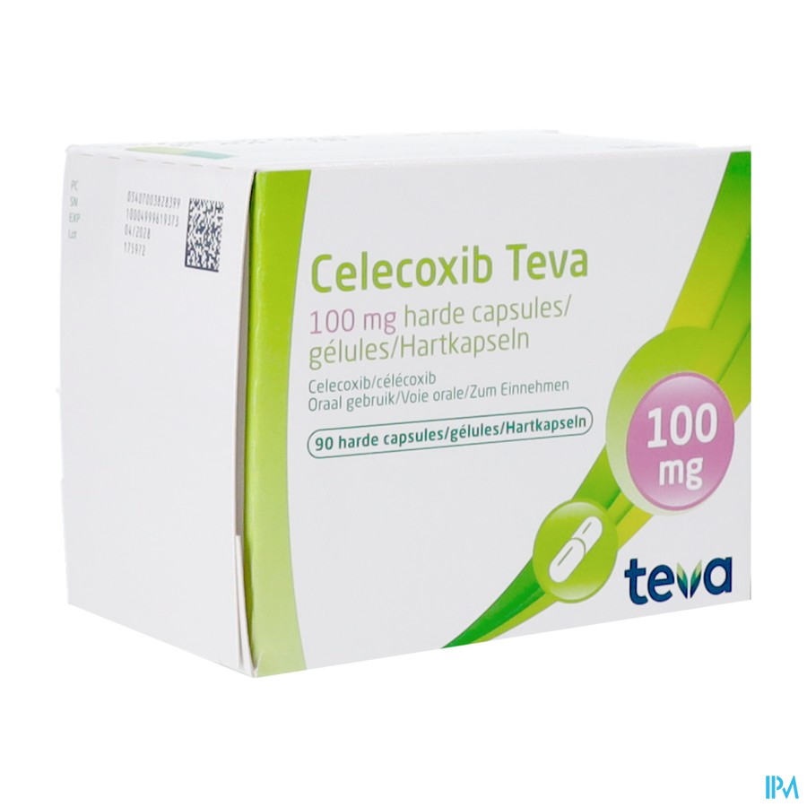 Celecoxib Teva Generics 100mg Harde Caps 90