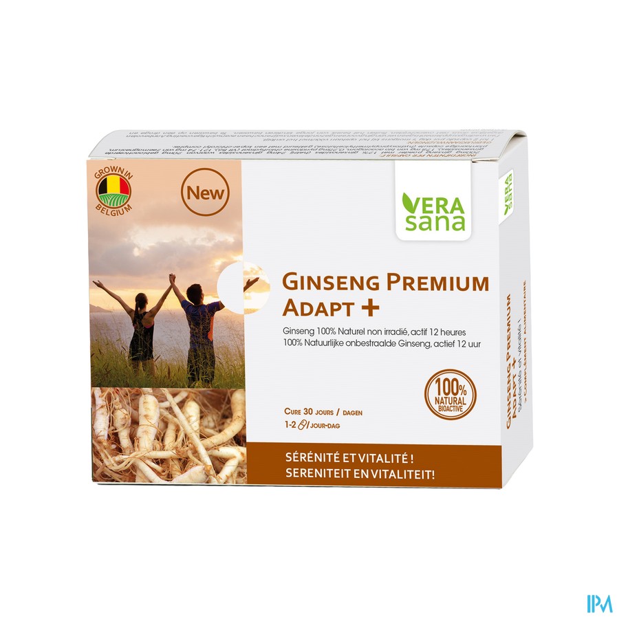 Ginseng Premium Adapt + Caps 30 Vera Sana