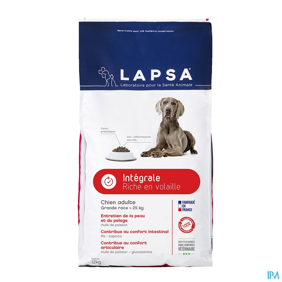 Lapsa Integrale Chien Grande Race 12kg