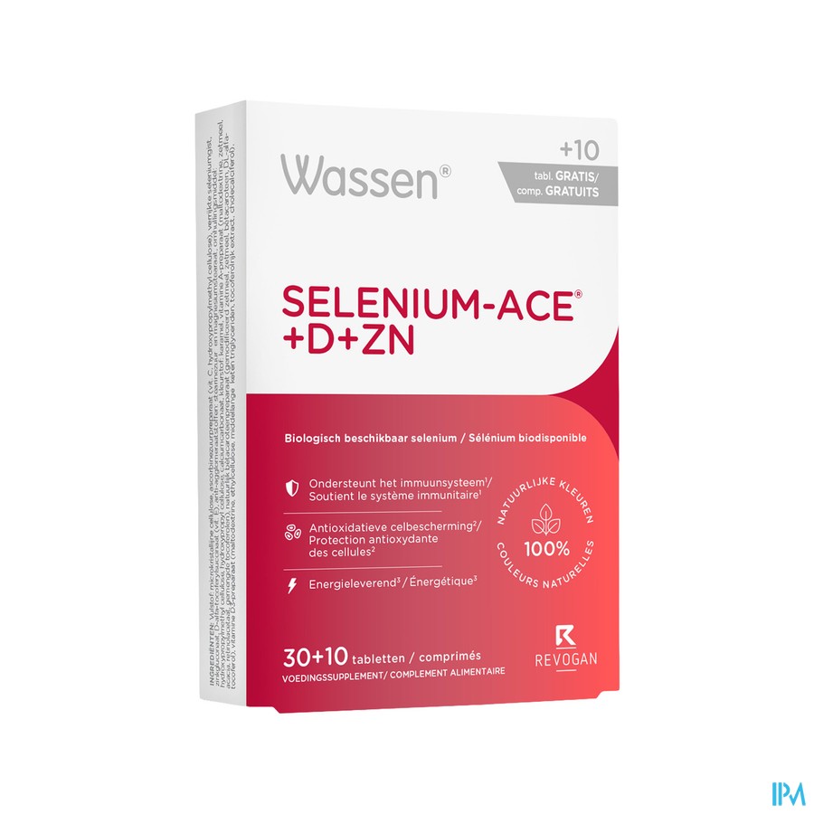 Selenium-ace+d+zn Comp 30 + Comp 10 Gratis Revogan