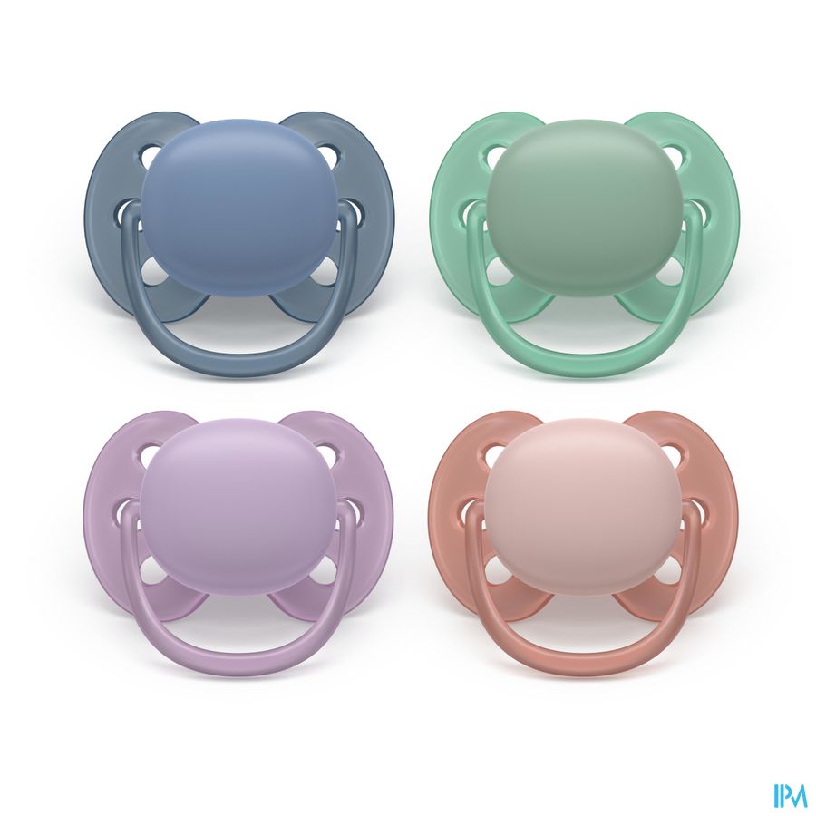 Philips Avent Fopspeen +6m Soft Mix 2