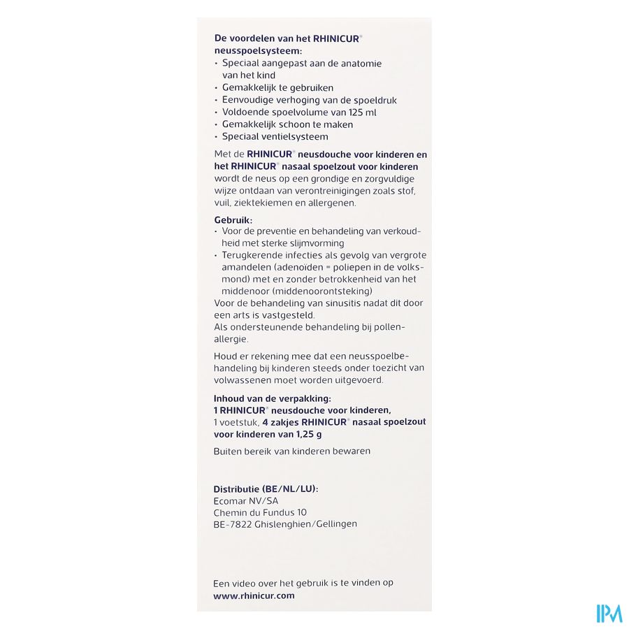 Rhinicur Neusdouche Kinderen 3