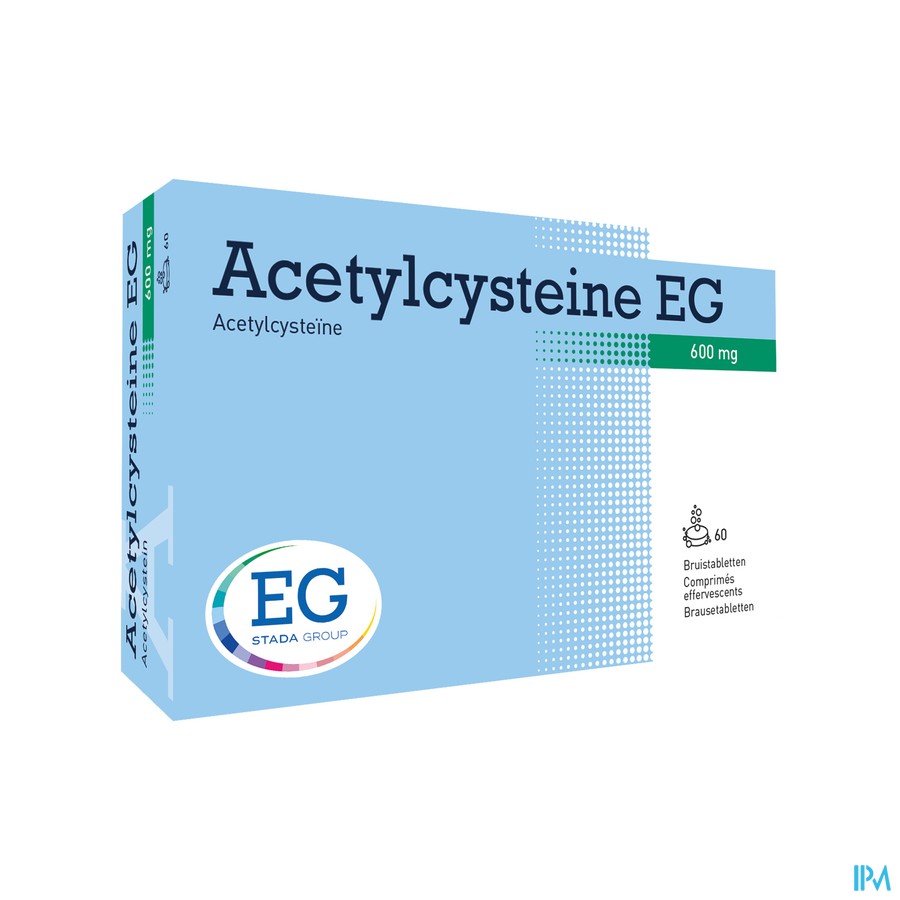 Acetylcysteine EG 600Mg Bruistabl 60X600Mg